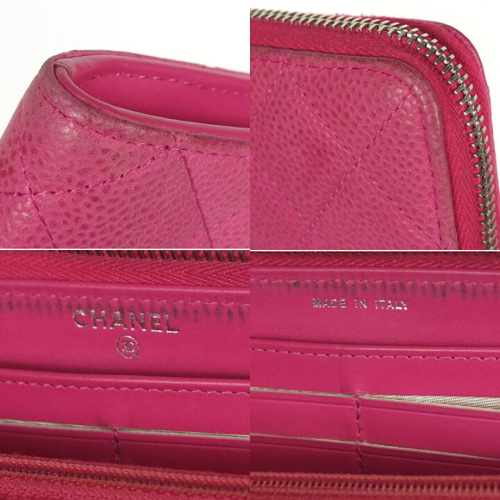 楽天市場】シャネル CHANEL マトラッセ L字ファスナー長財布 A68778 