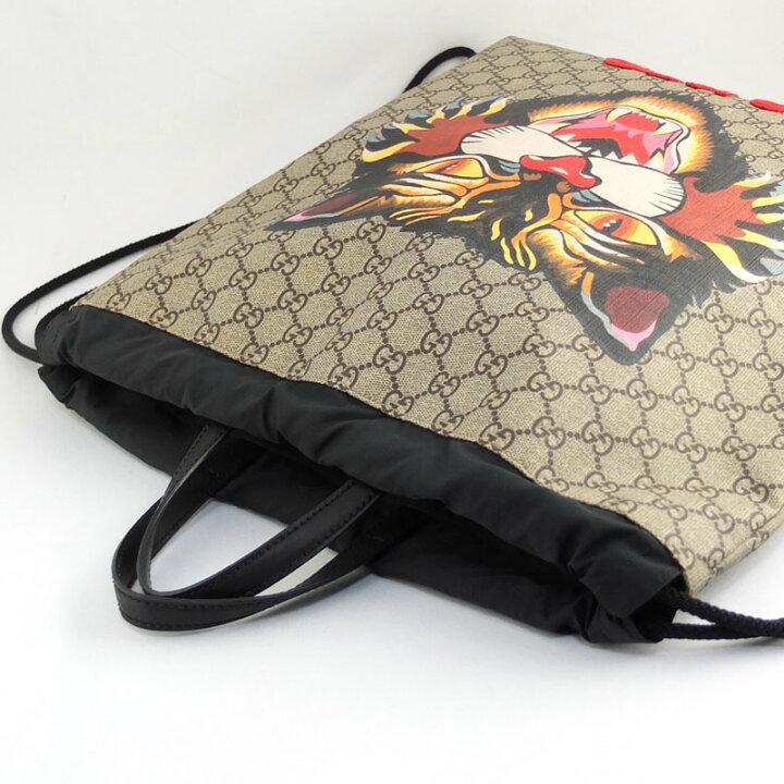 楽天市場】グッチ GUCCI アングリーキャット バックパック 473872 GG 