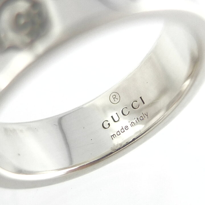 楽天市場】グッチ GUCCI ゴースト シルバー リング 477339 指輪 Ag925 