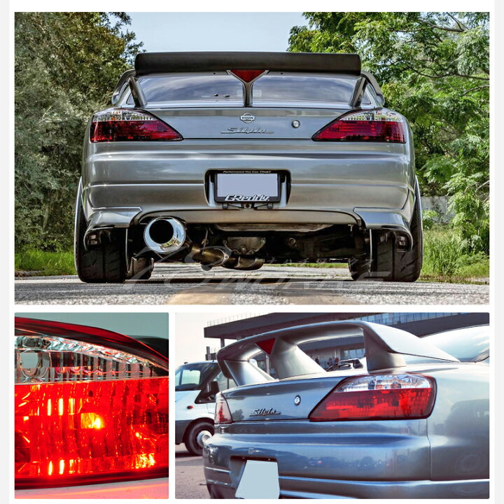 楽天市場】S15 シルビア ヴァリエッタ クリスタル テールランプ レッド 