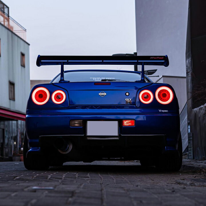 楽天市場】HR34 ER34 ENR34 BNR34 R34 スカイライン 2ドア ファイバー 