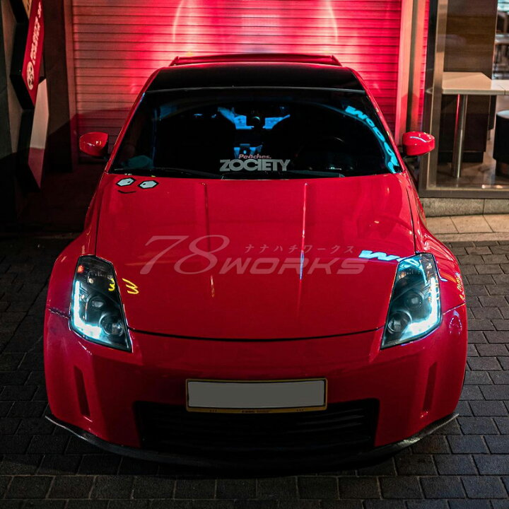 楽天市場】Z33 HZ33 フェアレディZ 前期 LED ライン ヘッドライト 