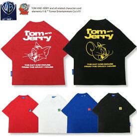 【10％OFF】【SALE】【Sequence 04-26】TOM&JERRY POCKET Tシャツトムとジェリー tシャツ メンズ レディース tom and jerry トップス ビッグT トムジェリ 半袖 ポケットTシャツ ポケT バックプリントT トムジェリT アニメ キャラ ブランド プレゼント