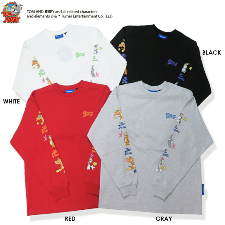 楽天市場】【10%OFF】SALE【Sequence 02-22】TOM&JERRY 袖プリントロン 