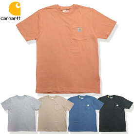 【CARHARTT 01-20】CARHARTT定番ポケTee新作 tシャツ メンズ レディース ユニセックス tシャツ半袖 S M L ポケtee ブランドtシャツ カーハート tシャツ 直輸入 正規品 S M L 無地 シンプル カラーTシャツ 7bridge