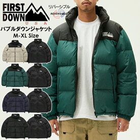 【20％OFF】【SALE】【FIRST DOWN 12-14】バブルダウンジャケット秋冬新作 メンズトップス メンズアウター ダウンジャケット メンズ レディース ユニセックス リバーシブル メンズダウンジャケット ファーストダウン 防寒 正規品 ギフト 春アウター アウターセール