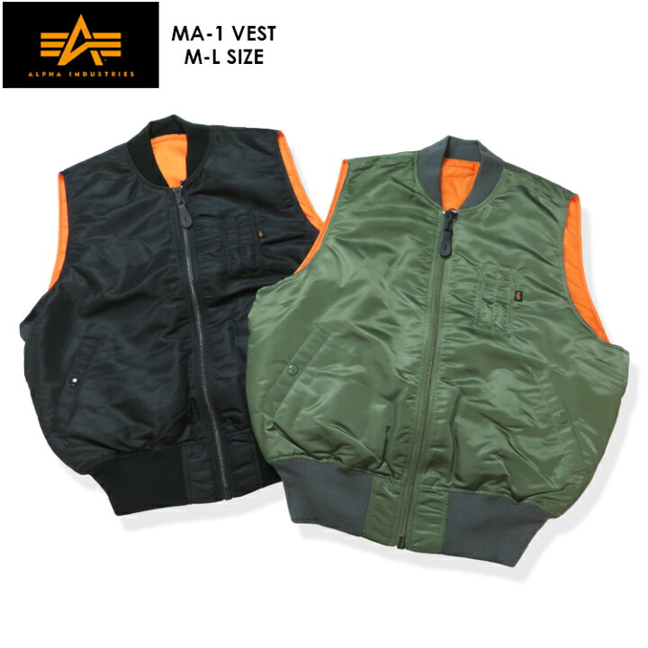 楽天市場】【10%OFF】SALE【ALPHA INDUSTRIES 10-06】MA-1 VEST新作 
