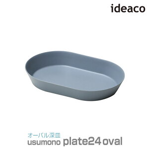 ideaco/CfAR usumono plate24oval EXm v[g24I[o 24cm̑ȉ~`̃v[gM J[MpX^Av[gMɂ҂TCY Čyʂŏvȃou[~f H 