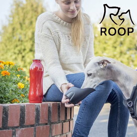 ループ ペット用ステンレスボトルLサイズ(750ml) ペット用水筒 おしゃれボトル 水筒のキャップがウォーターボウルになる軽量で持ち運び便利なペット専用のステンレスボトル 大切なペットの熱中症対策 脱水対策に【AR】