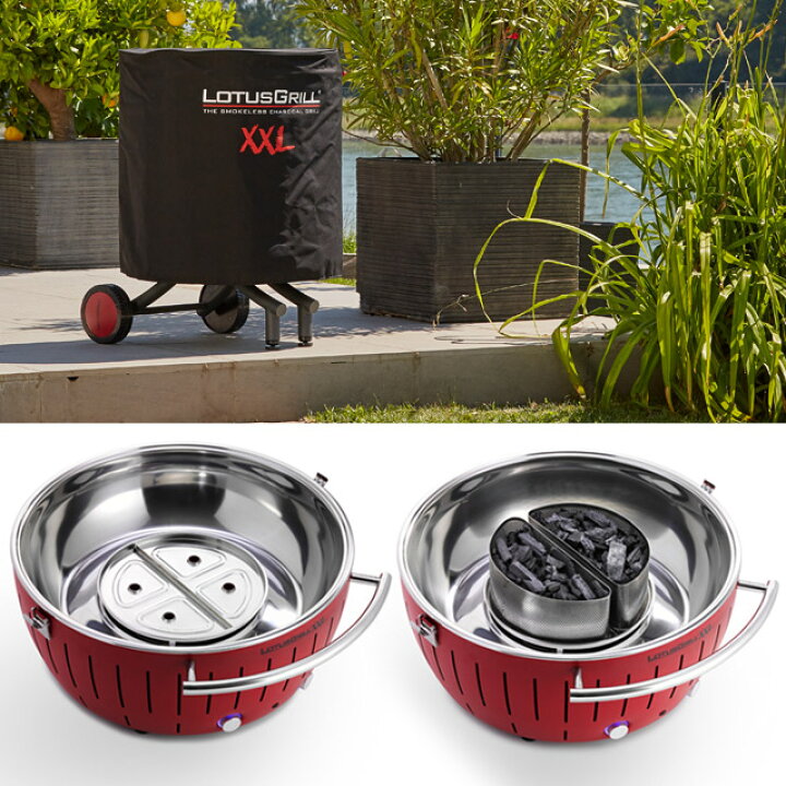 楽天市場】ロータスグリルXXLサイズ G600 無煙ロースター BBQグリル 