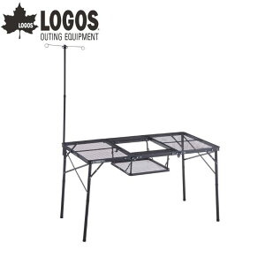 LOGOS SX ACAbV 3FD BBQe[u 13070-BC `FAɍȂBBQy߂ BBQO₽Αݒułe[u nCe[u [e[u 2iK E^|[