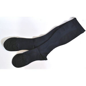 着圧ソックス メンズ ハイソックス 男性用 日本製 ナイガイ 黒 紺 グレー 紳士 男性 メール便