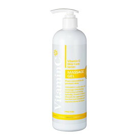 マッサージジェル 500mL プロズビ VITAMIN C ビタミンC プラセンタ アルブチン ヒアルロン酸 セラミド 毛穴 透明感 くすみ しわ 乾燥 保湿 大容量 韓国 コスメ パラベンフリー アルコールフリー マッサージ ボディケア