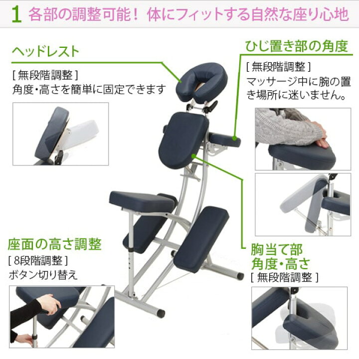 楽天市場】クイックマッサージチェア 折りたたみ 超軽量 重さ約9.5kg 