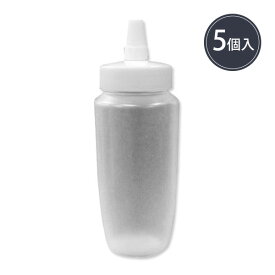 小分け 容器 ボトル 液体 マッサージオイル 空ボトル 容量 400g 5個入 プラスチック 空ボトル 空容器 詰替え 携帯 エステ サロン (n0290-3)