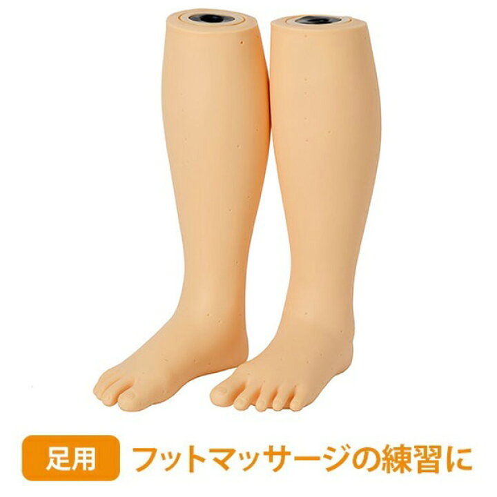 楽天市場】マッサージ 練習 足 練習用 マネキン 足 フット 左右両足 