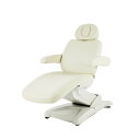 電動 フェイシャルベッド Concierge 3モーター オフホワイト 長さ183×幅58×高さ57-87cm リクライニングベッド マッサージベッド 施術ベッド 整体ベッド エステベッド マッサージ台 施術台 マッサージ エステ 組立設置無料