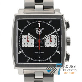 【115577】TAG HEUER タグホイヤー CBL2113 BA0644 モナコ ブラックダイヤル SS 自動巻き ギャランティーカード 純正ボックス 腕時計 時計 WATCH メンズ 男性 男 紳士【中古】