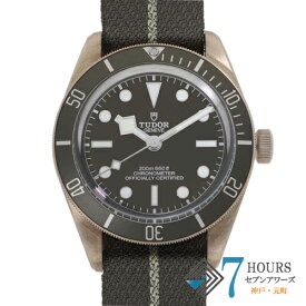 【109840】TUDOR チュードル 79010SG ブラックベイ フィフティエイト トープ（グレー）ダイヤル SV925/ファブリック 自動巻き ギャランティーカード 純正ボックス 腕時計 時計 WATCH メンズ 男性 男 紳士【中古】