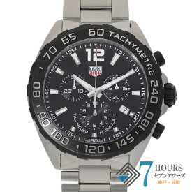 【117738】TAG HEUER タグホイヤー CAZ1010 フォーミュラ 1 クロノグラフ ブラックダイヤル SS クオーツ ギャランティーカード 純正ボックス 腕時計 時計 WATCH メンズ 男性 男 紳士【中古】