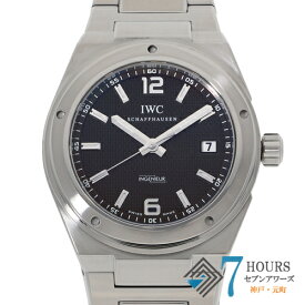 【119727】IWC インターナショナルウォッチカンパニー IW322701 インヂュニア ブラックダイヤル SS 自動巻き ギャランティーカード 当店オリジナルボックス 腕時計 時計 WATCH メンズ 男性 男 紳士【中古】