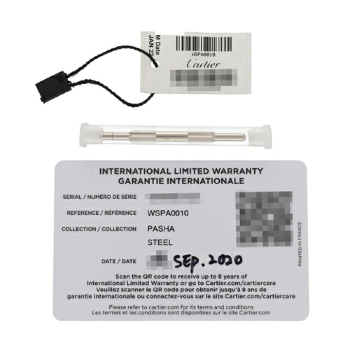 楽天市場】【122042】CARTIER カルティエ WSPA0010 パシャ ドゥ  