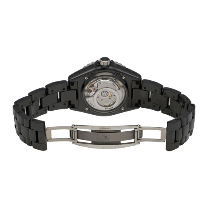 楽天市場】【123674】CHANEL シャネル H5702 J12 12Pダイヤ ブラック  