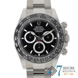 【133632】ROLEX ロレックス 126500LN コスモグラフデイトナ 並行品 ブラックダイヤル ランダム番 SS 自動巻き ギャランティーカード 純正ボックス 腕時計 時計 WATCH メンズ 男性 男 紳士 【未使用品】【中古】