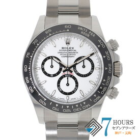 【133653】ROLEX ロレックス 126500LN コスモグラフデイトナ 並行品　ホワイトダイヤル ランダム番 SS 自動巻き ギャランティーカード 純正ボックス 腕時計 時計 WATCH メンズ 男性 男 紳士 【未使用品】【中古】