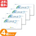 【送料無料】 2ウィークアキュビュー 4箱セット (1箱6枚) ジョンソン・エンド・ジョンソン 2週間使い捨て コンタクト ツーウィーク アキュビュー ジョンソン＆ジョンソン