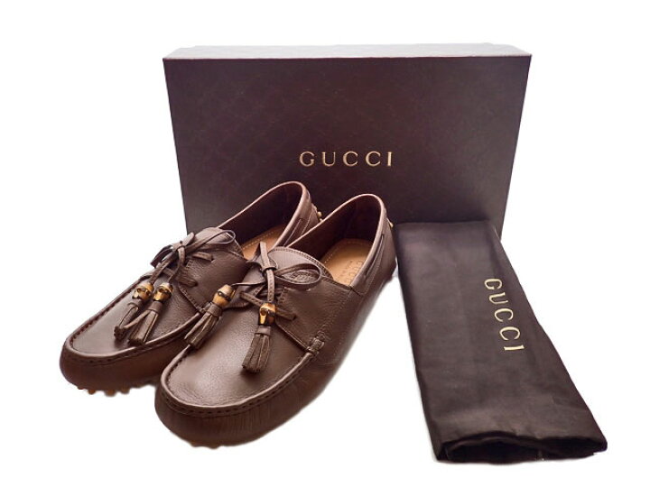 楽天市場】GUCCI グッチ Bamboo Tassel バンブータッセル Driving 
