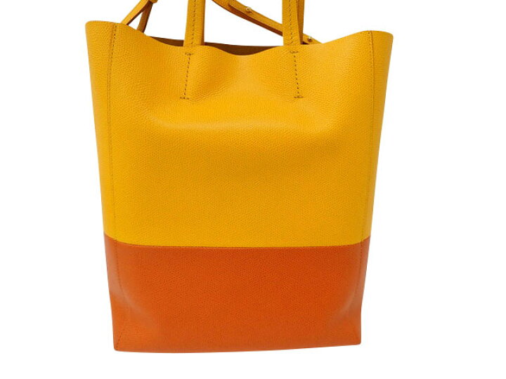 楽天市場】セリーヌ CELINE バーティカル カバ スモール バイカラー 