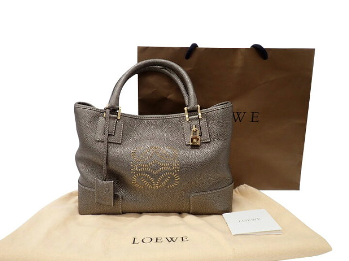 楽天市場】ロエベ LOEWE アマソナ フスタ 金具チェーンアナグラム 