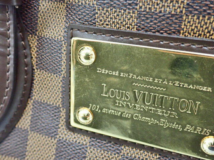 楽天市場】ルイヴィトン LOUIS VUITTON DAMIER ダミエ Hampstead MM 