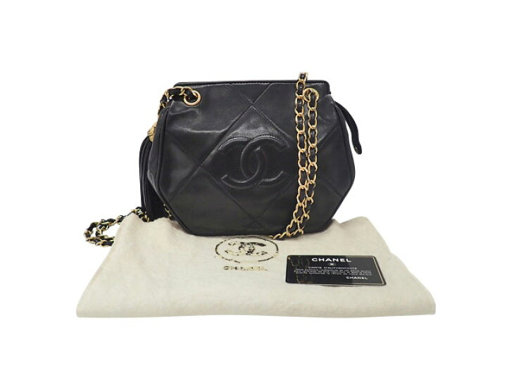 楽天市場】CHANEL シャネル COCO ココマーク Fringe フリンジ Chain 