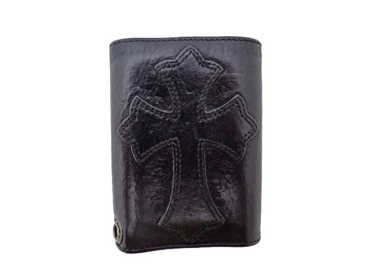 楽天市場】CHROME HEARTS クロムハーツ Trifold Wallet Cemetery Cross 