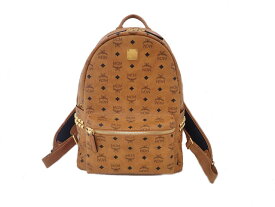 MCM エムシーエム STARK SIDE STUDDED BACKPACK スターク サイドスタッズ バックパック VISETOS ヴィセトス Medium ミディアムサイズ MMK AAVE09 CO001 【中古】ABランク