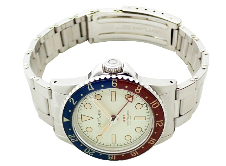 楽天市場】OUTLINE アウトライン チックタック GMT-1950 YK20234-2PPWH  