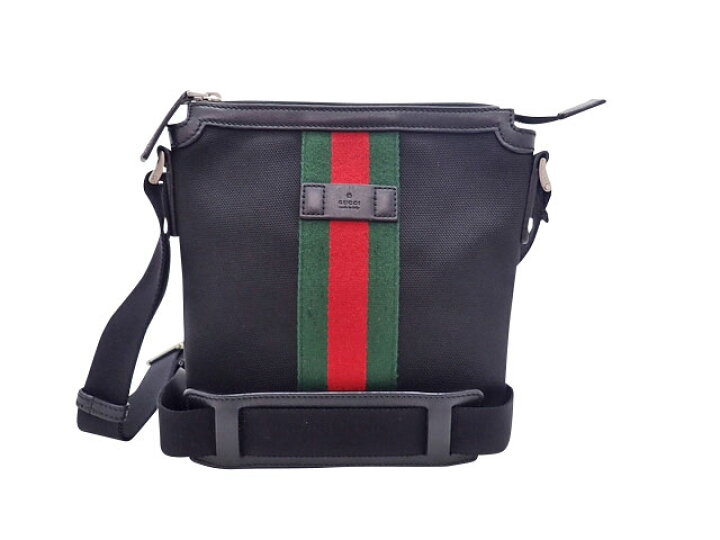 楽天市場】GUCCI グッチ Sherry Line シェリーライン Nylon Canvas 