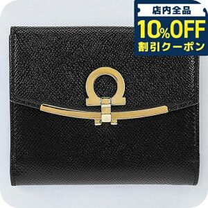 _10%OFFN[|210^ tFK ܂z fB[X uh Ferragamo 22C877PEBBLE NER 673 998 ubN