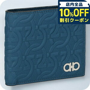 _10%OFFN[|210^ tFK ܂z Y uh Ferragamo 661078CALF DENIM 758 015 DENIM u[