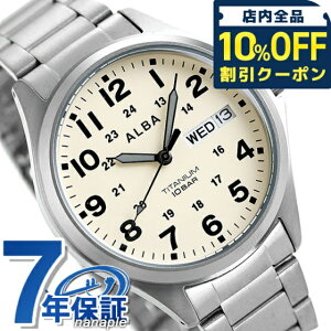 _10%OFFN[|2110^ ZCR[ Ao Y rv J_[ `^ AQPJ401 SEIKO ALBA NI[c N[ v LOi v[g Mtg
