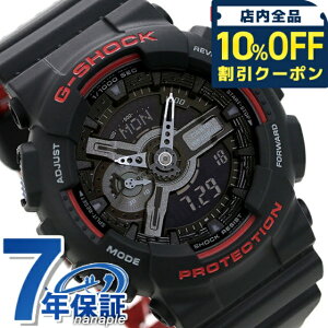 �_10%OFF�N�[�|����21��10�����^ g�V���b�N �W�[�V���b�N G-SHOCK GA-110HR-1ADR �X�y�V�����J���[ �u���b�N �� ���b�h �W�[�V���b�N CASIO �J�V�I �r���v �����Y �u�����h ������� �h�� �y�� �v���[��