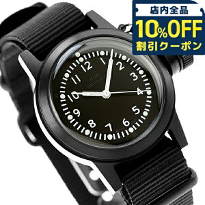 �_10%OFF�N�[�|����2��10���܂Ł^ �i�o���E�H�b�` Naval military watch US MARINE USN BUSHIPS type �N�H�[�c �d�r�� �r���v �u�����h �����Y NAVAL WATCH Mil-04BK/BK �A�i���O �I�[���u���b�N �� ������� �h�� �v