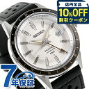 ＼全品10%OFFクーポン／ セイコー プレザージュ Style60’s ベーシックライン 自動巻き 腕時計 メンズ 革ベルト SEIKO PRESAGE SARY231 アナログ メタリックオフホワイト ブラック 黒 日本製 高級 ブランド おしゃれ 防水 プレゼント 男性 実用的