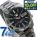 ＼10%OFFクーポン★21日10時迄／ セイコー5 逆輸入 自動巻き 腕時計 メンズ 黒い稲妻 セイコー ファイブ SEIKO SNKE03K1 オールブラック 黒 ブランド おしゃれ 防水 プレゼント 男性 実用的