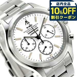 �_10%OFF�N�[�|����2��10���܂Ł^ �i�o���E�H�b�` NAVAL WATCH Produced by LOWERCASE �N�H�[�c �d�r�� �r���v �u�����h �����Y �N���m�O���t NAVAL WATCH FRXC002 �A�i���O �z���C�g �� ���{�� ������� �h�� 