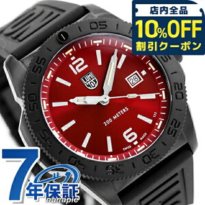 �_�S�i10%OFF��2��10�����^ ���~�m�b�N�X PACIFIC DIVER 3120 SERIES �N�H�[�c �d�r�� �r���v �u�����h �����Y LUMINOX 3135.B �A�i���O ���b�h �u���b�N �� �X�C�X�� ������� �h�� ������ �傫�� �v���[��