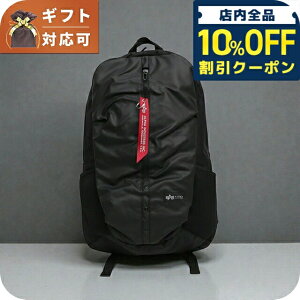 �_�S�i10%OFF�N�[�|���^ �A���t�@�C���_�X�g���[�Y ALPHA INDUSTRIES �o�b�N�p�b�N �����b�N 995901-BK �����Y �u�����h ���s�J�o�� �u�����h ���� ������� �v���[���g �j�� ���p�I ����������