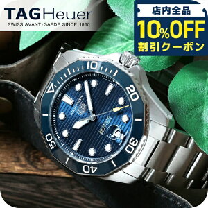 �_10%OFF�N�[�|����21��10�����^ �^�O�E�z�C���[ �A�N�A���[�T�[ �v���t�F�b�V���i��300 �f�C�g 43mm �������� �r���v �u�����h �����Y TAG Heuer WBP201B.BA0632 �A�i���O �u���[ ������� �h�� �v���[